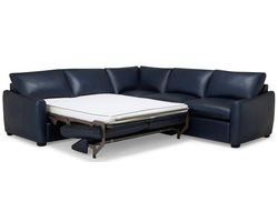 Charli 77732 Sleeper Sectional (full or queen) +100 leathers