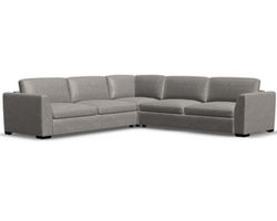 Ensemble 77918 Angle Arm Sectional (+100 leathers)