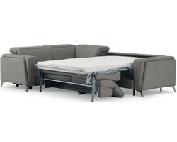 Paolo 44404 Sleeper Sectional (+100 leathers)