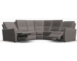 Luna 40110 Triple Power Reclining Sectional (+50 fabrics)