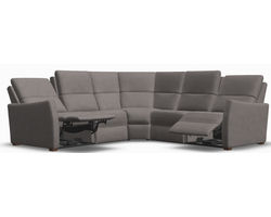 Luna 40110 Triple Power Reclining Sectional (+50 fabrics)