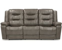 Leighton 41063 Power Headrest Power Reclining Sofa (86&quot;) +100 leathers