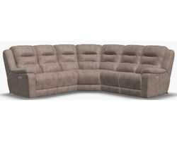 Leighton 41063 Power Headrest Power Reclining Sectional (+50 fabrics)