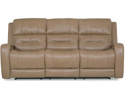 Washington 41067 Power Headrest Power Reclining Sofa (83") +100 leathers