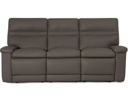 Leo 41185 Power Headrest Power Reclining Sofa (85&quot;) +100 leathers