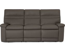 Leo 41185 Power Headrest Power Reclining Sofa (85") +100 leathers