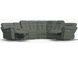 Oakley 41187 Power Headrest Power Reclining Sectional (+50 fabrics)