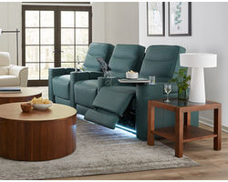 Beckett 41473 Triple Power Home Theater Sectional (+200 colors)