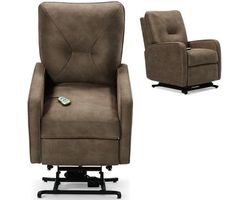 Theo 42202 Power Lift Recliner Rated 350 Pounds (+200 colors)