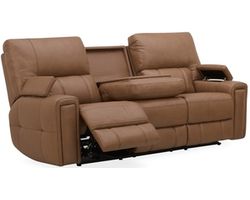 Hudson 463 - Triple Power Zero Gravity Reclining Sofa with Powered Drop Down Table (91&quot;) +2 leathers - IN STOCK