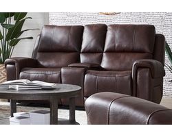 Burton 466 - Triple Power Console Loveseat with Bluetooth Speakers (80&quot;) +2 colors - IN STOCK