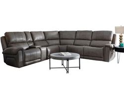 Burton 466 Triple Power Reclining Sectional with Bluetooth Speakers (+2 colors) - IN STOCK