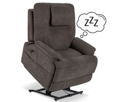 Zecliner 1092 Triple Power Lift Sleep Recliner with Heat and Massage (6' 0" and taller)