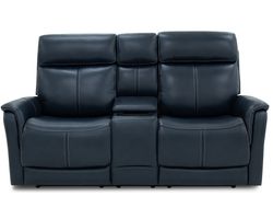 View 1524 Triple Power Reclining Console Loveseat (050-40) +3 colors - In stock