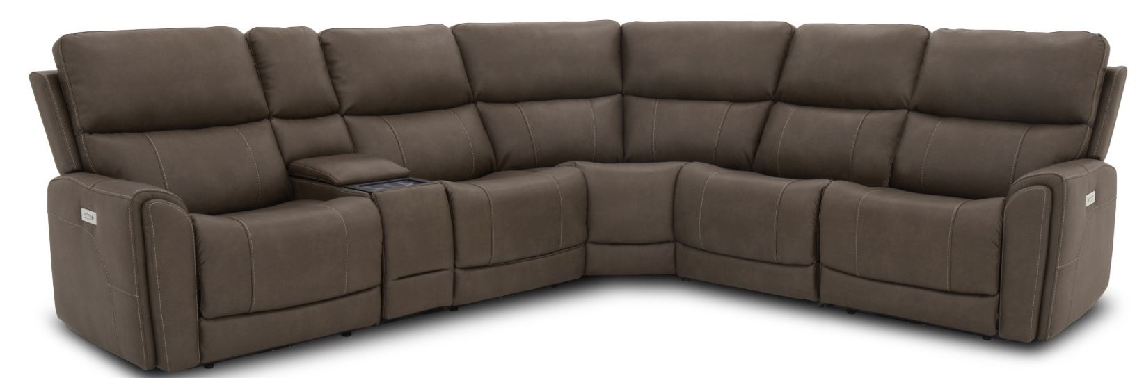●The Coalition / Stra8 〜 Carter 1587 Triple Power Reclining Sectional (2 colors) 866