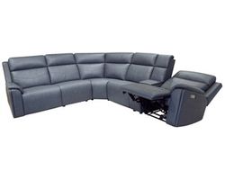 Vernon 1592 Triple Power Reclining Sectional with Heat and Massage (2 colors) 386-40