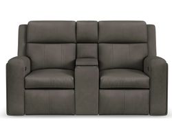 Wyatt 1596 Triple Power Reclining Console Loveseat 705-02 (74") 2 colors