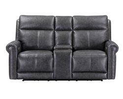 Alexander 1645 Triple Power Reclining Console Loveseat 706-03 (76") 2 colors