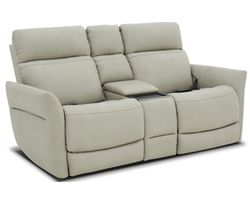 Artemis 1823 Triple Power Reclining Console Loveseat with Heat and Massage 886-01 (85&quot;) two colors