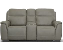 Sawyer Power Reclining Loveseat with Console and Power Headrests and Lumbar (009-01) ZERO GRAVITY