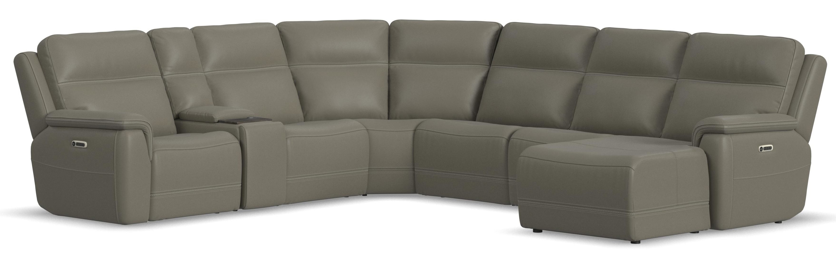 Sawyer Triple Power Reclining Sectional 009-42 (3 colors) In
