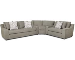Juniper 814 Sectional (90") includes pillows
