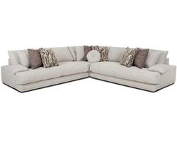 Jade 831 Sectional with USB charging (includes pillows)