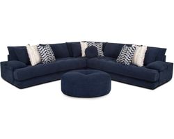 Neptune 831 Sectional with USB charging (includes pillows)