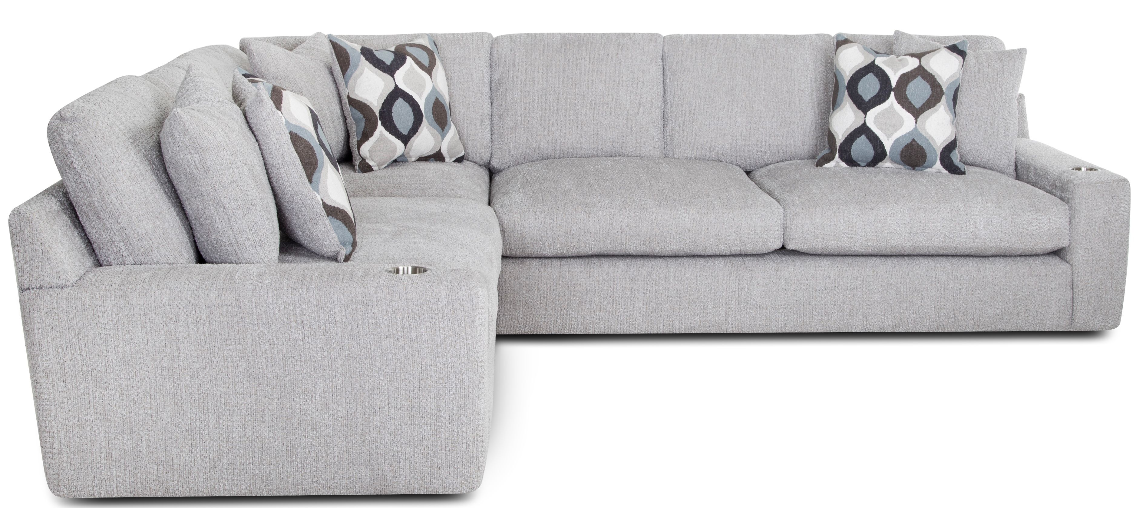 Venus 866 Two Piece Sectional (includes pillows) | Sofas and