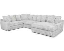 Angel 878 Modular Sectional Dove (includes pillows)