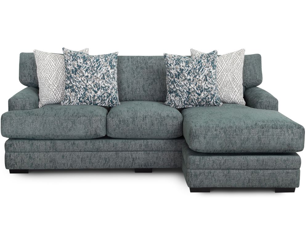 Emerald 960 Sofa with Reversible Chaise (99") includes pillows