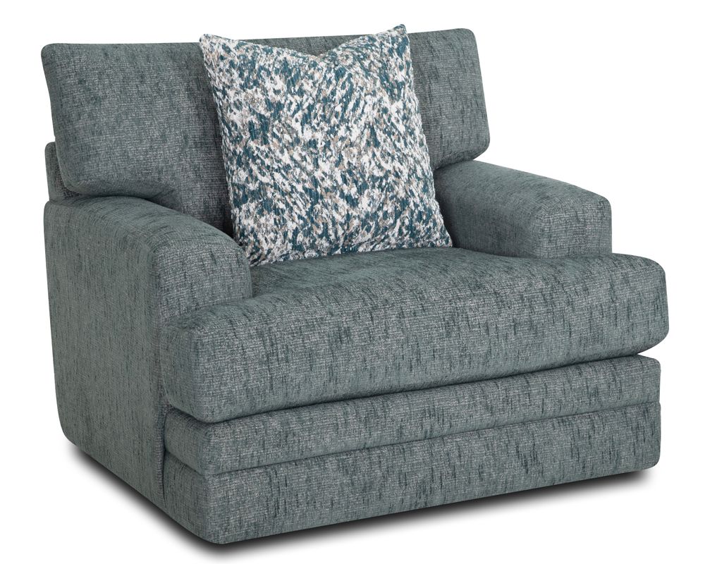 Emerald 960 Sofa with Reversible Chaise (99") includes pillows