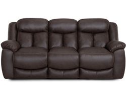 Warner 653 Reclining Sofa Coffee (90")