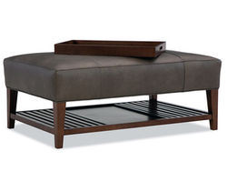 Camden 32&quot; x 48&quot; Leather Cocktail Ottoman (IN STOCK)