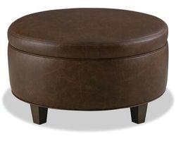 Cosmopolitan 050600 Leather Oval Ottoman (+40 leathers)