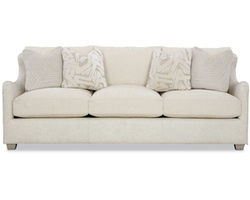 Alabaster LF7329 Leather and Fabric Sofa (92&quot;)