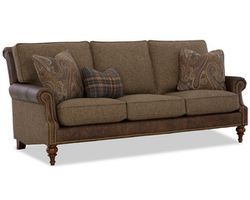 Timberline LF7482 Leather and Fabric Sofa (89&quot;)
