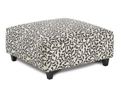 Dutch Charcoal Square Cocktail Ottoman