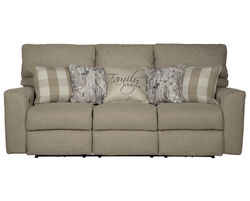 Searsport 86" Power Headrest Power Reclining Sofa Buff (In stock)