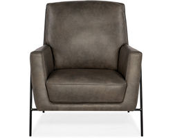 Amette Metal Frame Club Chair Grey (In stock)