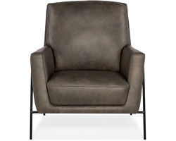 Amette Metal Frame Club Chair Grey (In stock)
