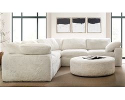 Barefoot Ultra Plush Five Piece Sectional (In stock) 125&quot; x 125&quot;