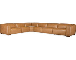 Fresco Six Piece Power Reclining Sectional (4 Power Recliners) In stock