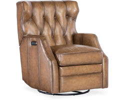 Henderson Power Swivel Glider Recliner Tan (In stock)