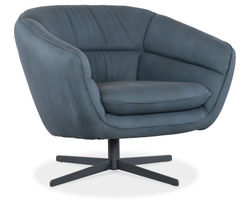 Mina Swivel Chair Navy (In stock)