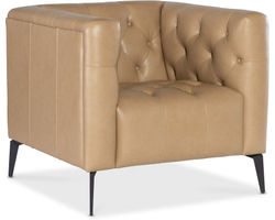 Nicolla Leather Chair Stone (In stock)