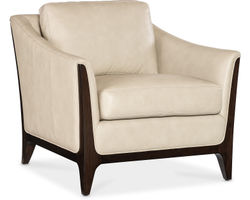 Sophia Stationary Leather Chair (In stock)