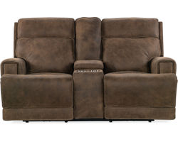 Wheeler Zero Gravity Power Headrest Power Reclining Console Loveseat (In stock)
