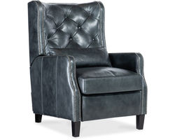 Whitney Press Back Leather Recliner (In Stock)