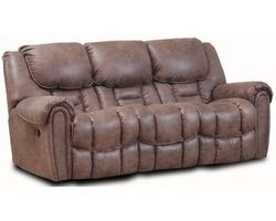 Fallon 90&quot; Double Reclining Sofa Tan (In stock)